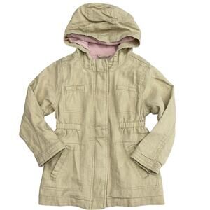 OLD NAVY GIRLS Linen Hooded Jacket Size 4T